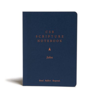 CSB Scripture Notebook, John | Lifeway