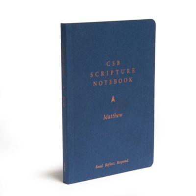 CSB Scripture Notebook, Matthew