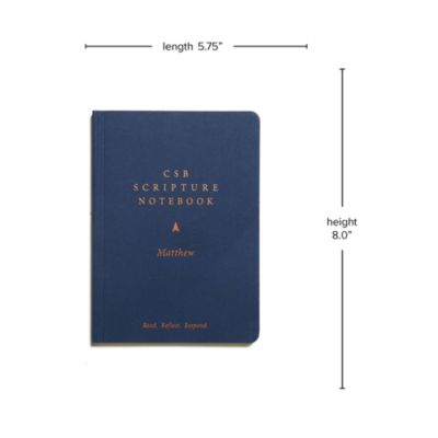CSB Scripture Notebook, Matthew
