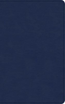 KJV Single-Column Personal Size Bible, Navy LeatherTouch