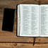 CSB Large Print Personal Size Reference Bible, Black/Brown LeatherTouch, Indexed