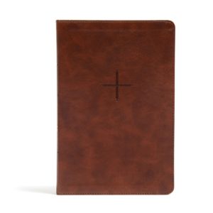 CSB Every Day with Jesus Daily Bible, Brown LeatherTouch