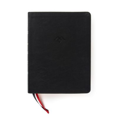 CSB Men of Character Bible, Black LeatherTouch