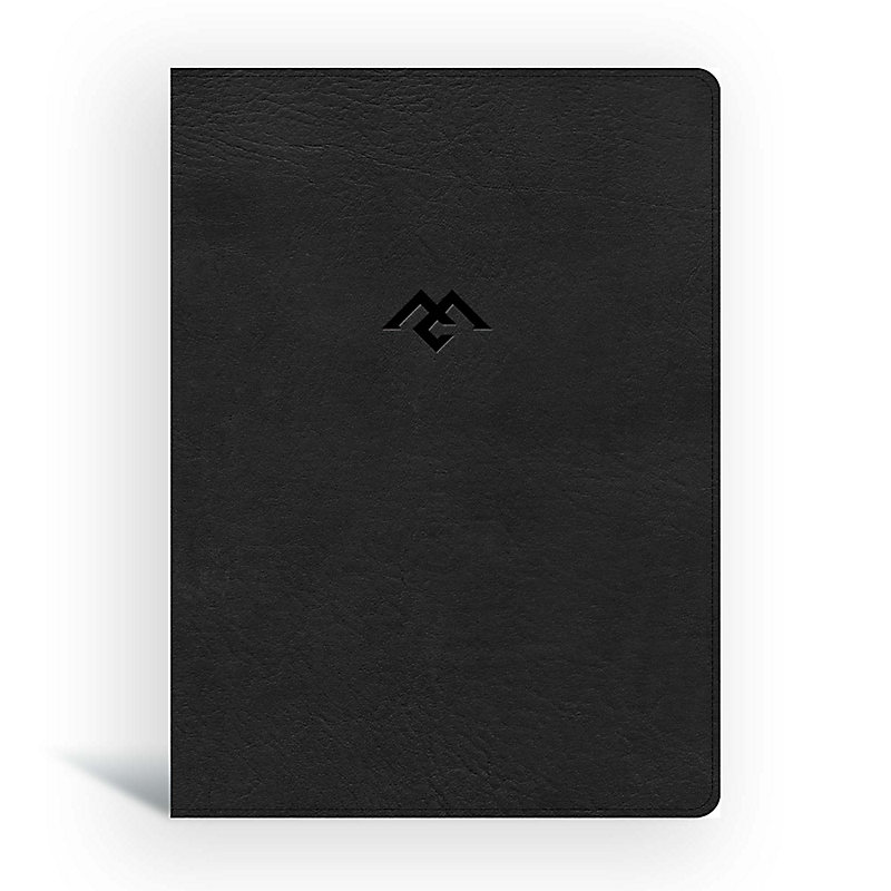 CSB Men of Character Bible, Black LeatherTouch, Indexed