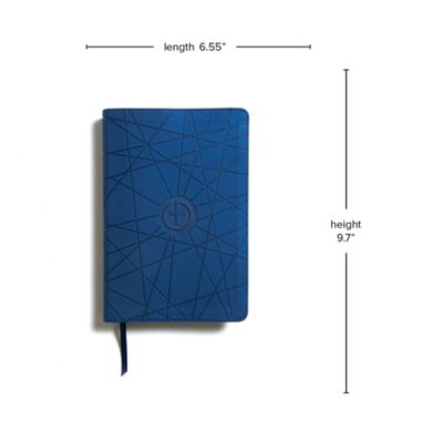 CSB One Big Story Bible, Blue LeatherTouch