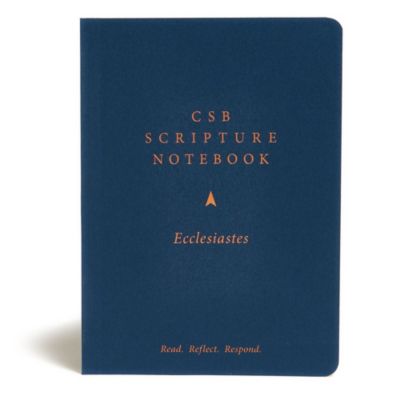 CSB Scripture Notebook, Ecclesiastes