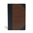 KJV Large Print Personal Size Reference Bible, Brown/Black Leathertouch Indexed