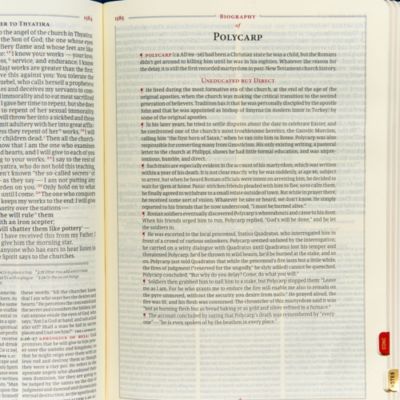 CSB Ancient Faith Study Bible, Navy LeatherTouch, Indexed