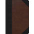 CSB Super Giant Print Reference Bible, Black/Brown LeatherTouch, Indexed
