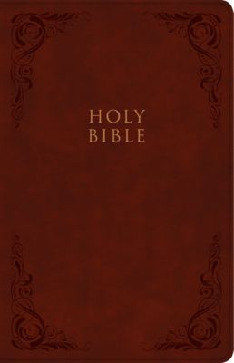 KJV Large Print Personal Size Reference Bible, Burgundy LeatherTouch, Indexed