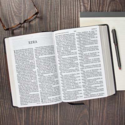 KJV Super Giant Print Reference Bible, Black/Brown LeatherTouch