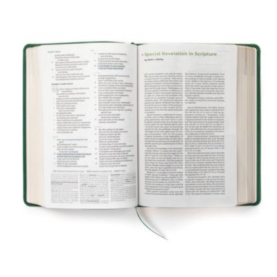 CSB Student Study Bible, Emerald Leathertouch