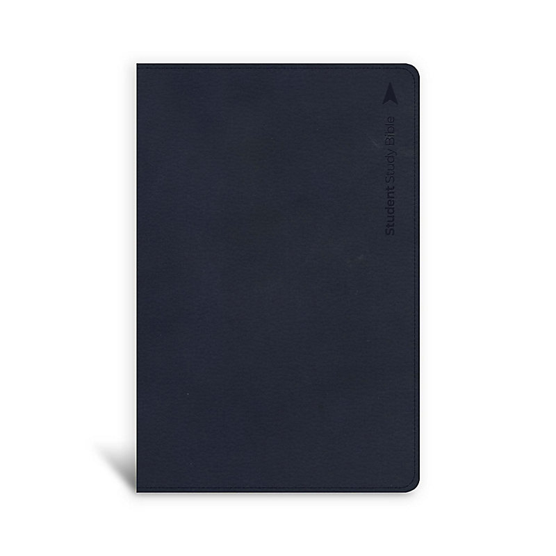 CSB Student Study Bible, Navy Leathertouch
