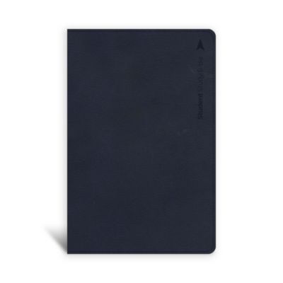CSB Student Study Bible, Navy Leathertouch Indexed