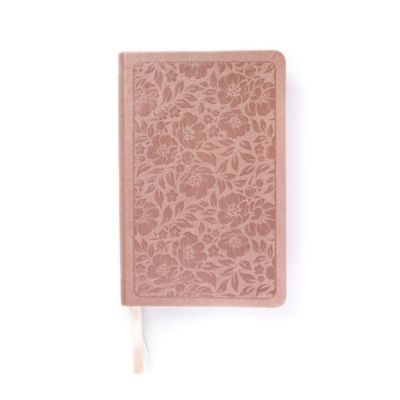 KJV Personal Size Bible, Rose Gold LeatherTouch