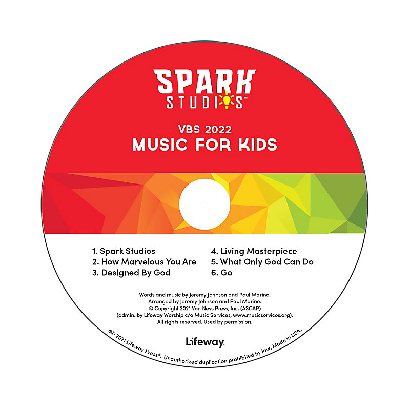 VBS 2022 Music For Kids CD Pkg 5
