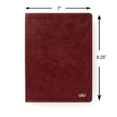 CSB Tony Evans Study Bible, Burgundy LeatherTouch