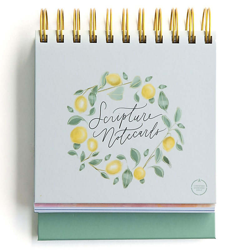 CSB Scripture Notecards, Hosanna Revival Edition, Lemons