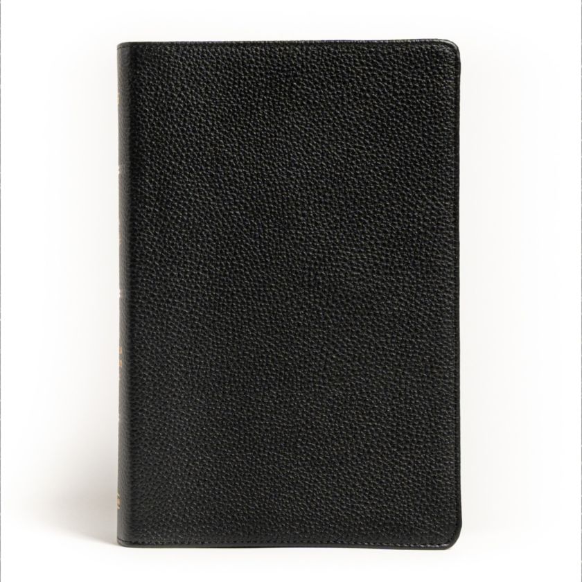 NASB Large Print Personal Size Reference Bible, Black Genuine Leather ...