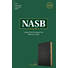 NASB Large Print Personal Size Reference Bible, Black Genuine Leather Indexed