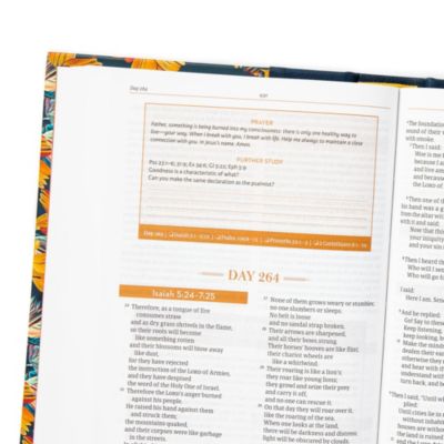 CSB Every Day with Jesus Daily Bible, Floral Hardcover