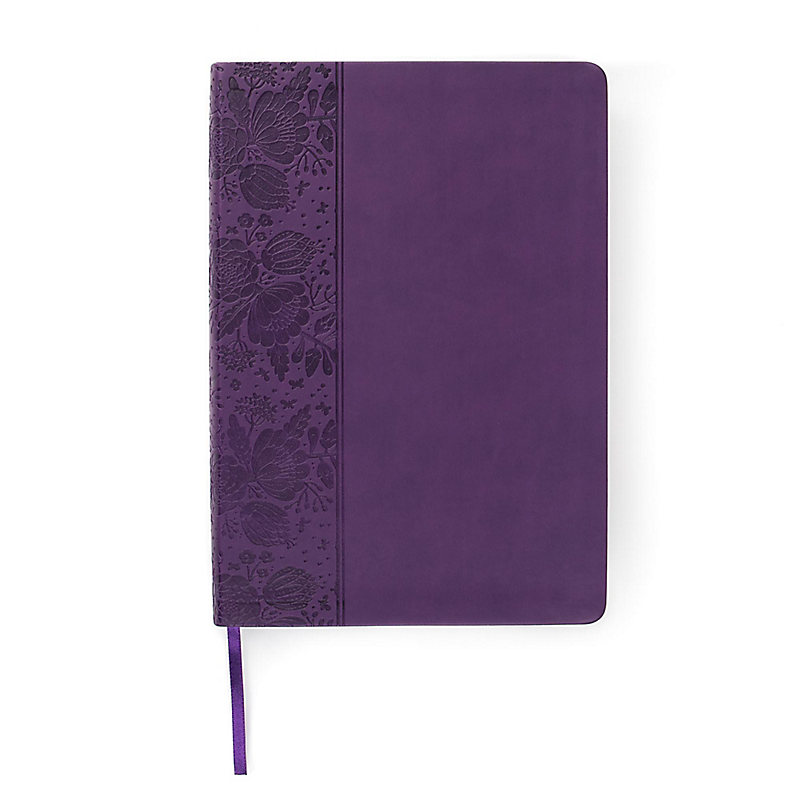 CSB Super Giant Print Reference Bible, Purple LeatherTouch, Value Edition