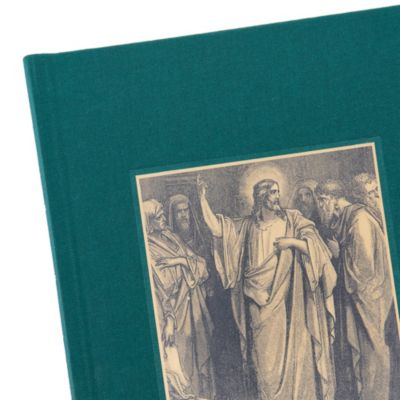 CSB Adorned Bible, Forest Cloth-Over-Board