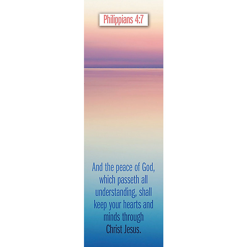 Peace of God Bookmark (Pkg 25) Inspirational