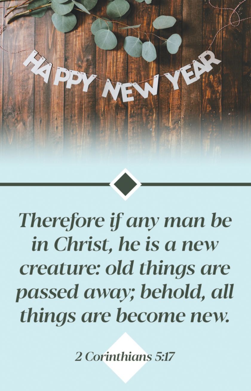 New Year Bulletin Therefore (Package of 100) Lifeway