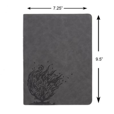 CSB Experiencing God Bible, Charcoal LeatherTouch, Indexed