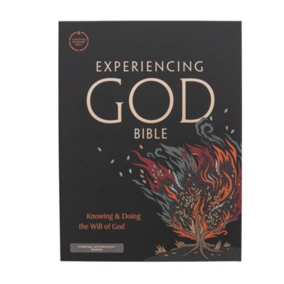 CSB Experiencing God Bible, Charcoal LeatherTouch, Indexed