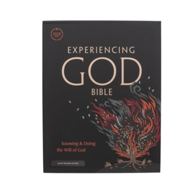 CSB Experiencing God Bible, Black Genuine Leather