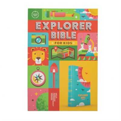 CSB Explorer Bible for Kids, Hello Sunshine LeatherTouch, Indexed