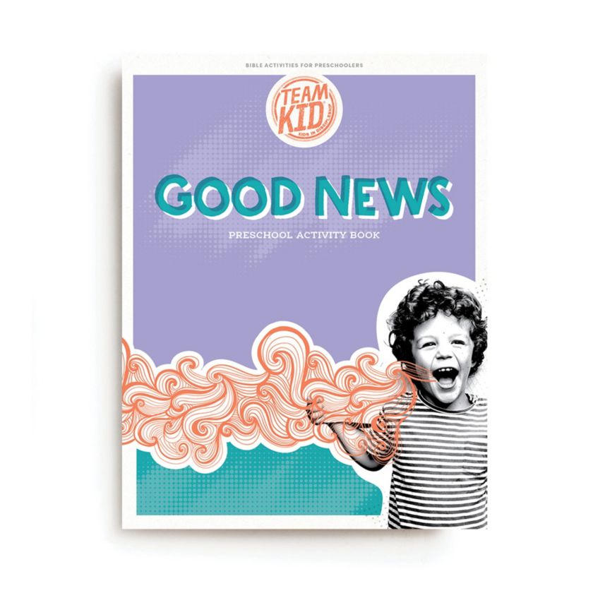 TeamKID: Good News - Preschool Activity Book | Lifeway