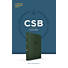 CSB Thinline Bible, Olive LeatherTouch
