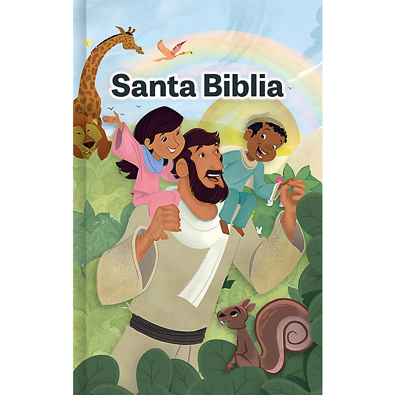 RVR 1960 Biblia para niños interactiva, tapa dura