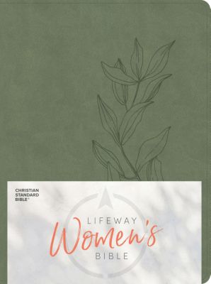 CSB Lifeway Women's Bible, Sage LeatherTouch