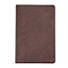 CSB Large Print Thinline Bible, Brown Bonded Leather, Indexed