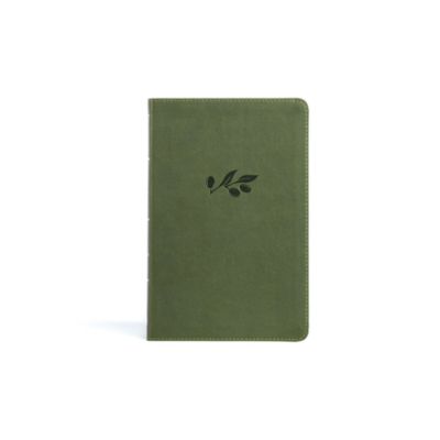 KJV Thinline Bible, Olive LeatherTouch