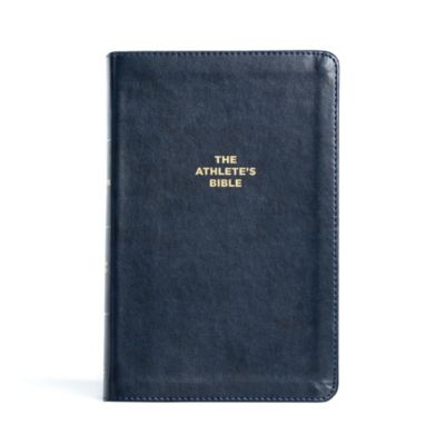 The CSB Athlete's Bible, Navy LeatherTouch