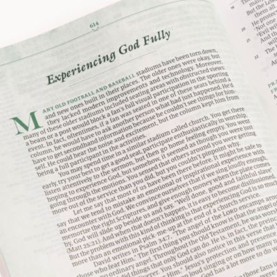 NASB Tony Evans Study Bible, Powder Blue LeatherTouch