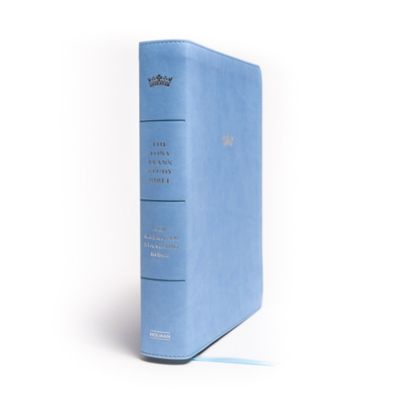 NASB Tony Evans Study Bible, Powder Blue LeatherTouch, Indexed