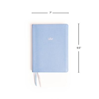NASB Tony Evans Study Bible, Powder Blue LeatherTouch, Indexed