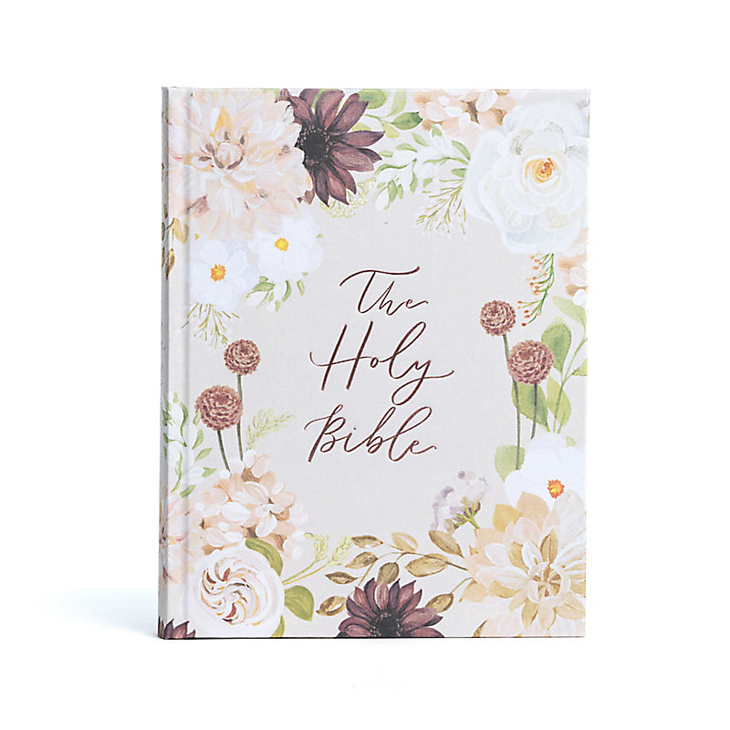 KJV Notetaking Bible, Large Print Hosanna Revival Edition, Blush Cloth-Over-Board