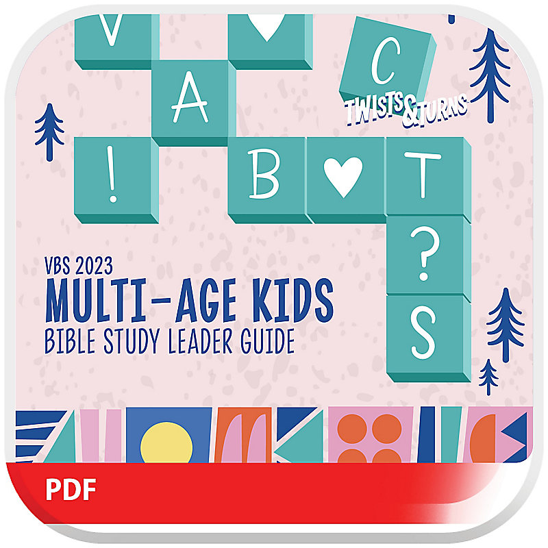 VBS 2023 Kids Multi-age Bible Study Leader Guide Digital