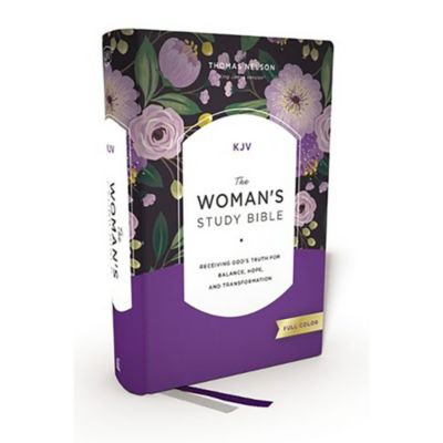 KJV The Woman's Study Bible, Hardcover, Red Letter, Full-Color Edition, Comfort Print