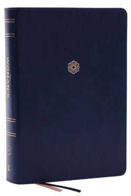 KJV The Woman's Study Bible, Leathersoft, Blue, Red Letter, Full-Color Edition, Comfort Print