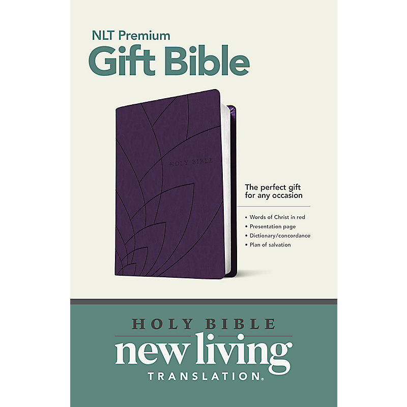 Premium Gift Bible NLT, Petals