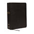 NKJV, MacArthur Study Bible, Large Print, Bonded Leather, Black, Indexed