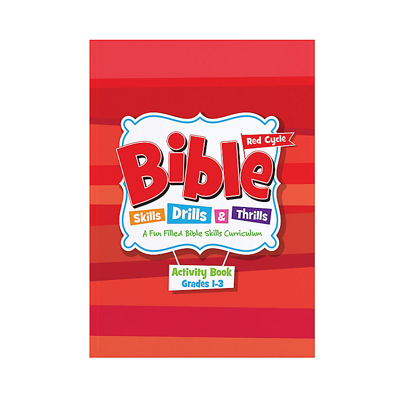 Bible Skills Drills and Thrills Red Cycle Grades 1-3 Activity Book